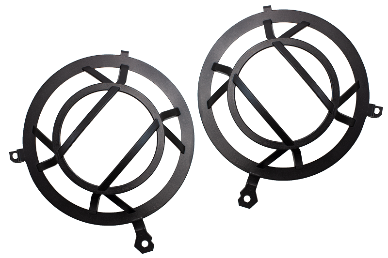 Fishbone Offroad Headlight Guard Jeep JL Headlight Guards For 18-Pres Wrangler JL Aluminum Fishbone Offroad - FB21120