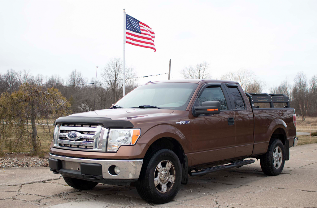 Fishbone Offroad Side Steps 09-14 F-150 Extended Cab 5 Inch Oval Side Steps Fishbone Offroad - FB21377