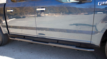 Load image into Gallery viewer, Fishbone Offroad Side Steps 15-Current F-150 Crew Cab 5 Inch Oval Side Steps Fishbone Offroad - FB21380