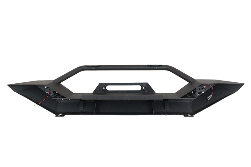 Fishbone Offroad Front Bumpers Jeep TJ/YJ Front Bumper W/LED's 87-06 Wrangler TJ/YJ Steel Black Textured Powercoat Fishbone Offroad - FB22016