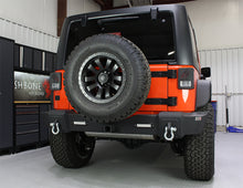 Load image into Gallery viewer, Fishbone Offroad Rear Bumpers Jeep JK Rear Bumper W/LED's 07-18 Wrangler JK Rubicon and Unlimited Steel Black Textured Powdercoat Fishbone Offroad - FB22032