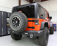 Load image into Gallery viewer, Fishbone Offroad Rear Bumpers Jeep JK Rear Bumper W/LED's 07-18 Wrangler JK Rubicon and Unlimited Steel Black Textured Powdercoat Fishbone Offroad - FB22032