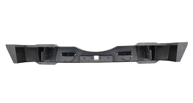 Fishbone Offroad Rear Bumpers Jeep JK Rear Bumper W/LED's 07-18 Wrangler JK Rubicon and Unlimited Steel Black Textured Powdercoat Fishbone Offroad - FB22032