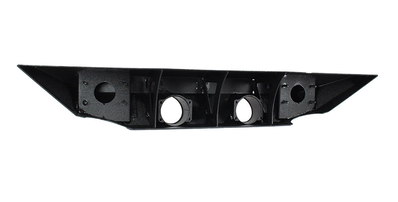 Fishbone Offroad Front Winch Bumpers Jeep JK Front Bumper 07-18 Wrangler JK Rubicon and Unlimited Steel Black Textured Powdercoat Manowar Series Fishbone Offroad - FB22045