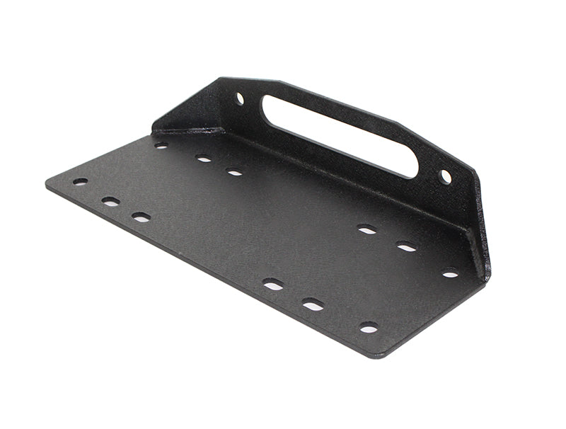 Fishbone Offroad Front Winch Bumpers Jeep JK Front Bumper 07-18 Wrangler JK Rubicon and Unlimited Steel Black Textured Powdercoat Manowar Series Fishbone Offroad - FB22045