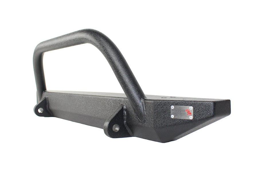 Fishbone Offroad Front Bumpers Jeep TJ Front Bumper W/Winch Guard 97-06 Wrangler TJ Rubicon and Unlimited Steel Black Textured Powdercoat Piranha Series Fishbone Offroad - FB22048