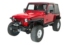 Load image into Gallery viewer, Fishbone Offroad Front Bumpers Jeep TJ Front Bumper 97-06 Wrangler TJ Rubicon and Unlimited Steel Black Textured Powdercoat Piranha Series Fishbone Offroad - FB22049