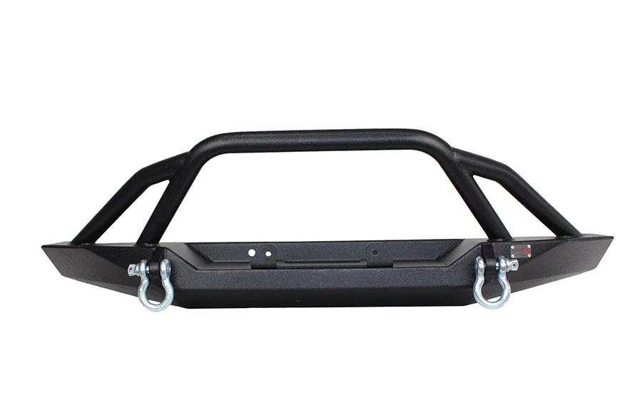 Fishbone Offroad Front Winch Bumpers Cherokee XJ Front Winch Bumper W/Grille Guard Bullhead Steel Black Textured Powdercoat Fishbone Offroad - FB22060