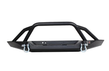 Load image into Gallery viewer, Fishbone Offroad Front Winch Bumpers Cherokee XJ Front Winch Bumper W/Grille Guard Bullhead Steel Black Textured Powdercoat Fishbone Offroad - FB22060