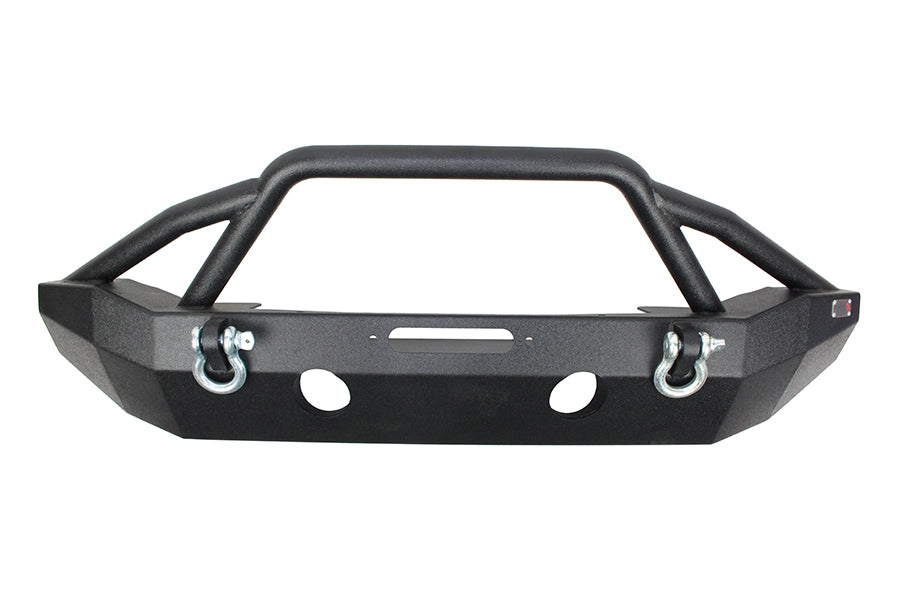 Fishbone Offroad Front Bumpers Jeep JK Front Winch Bumper 07-18 Wrangler JK Full Width Black Powdercoat Fishbone Offroad - FB22068