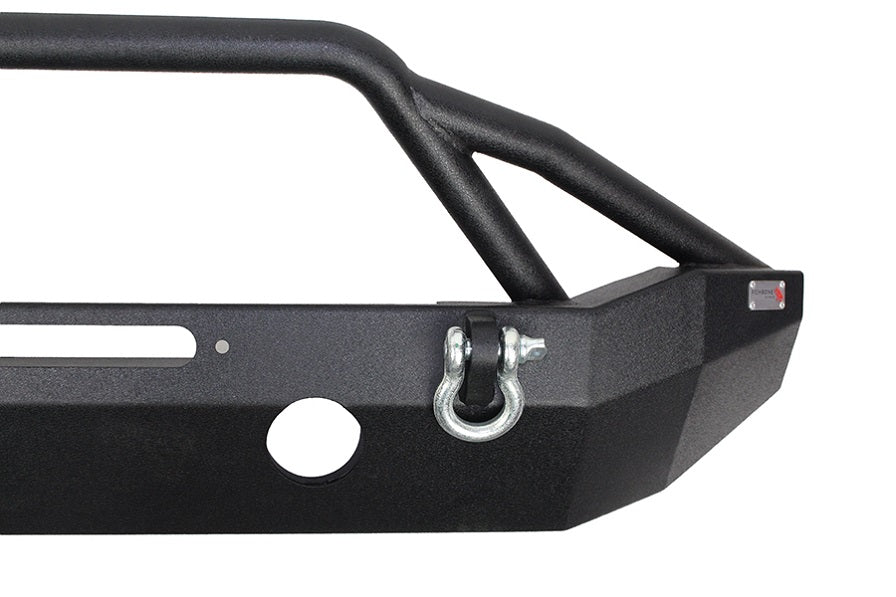 Fishbone Offroad Front Bumpers Jeep JK Front Winch Bumper 07-18 Wrangler JK Full Width Black Powdercoat Fishbone Offroad - FB22068