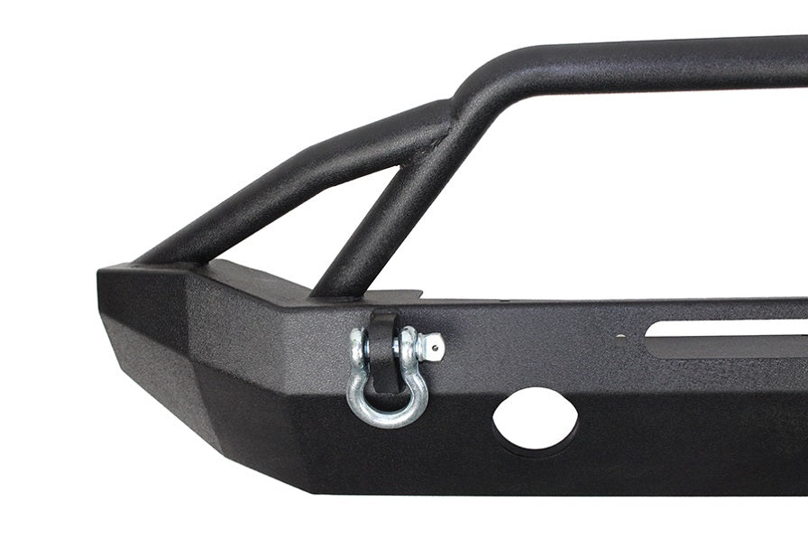 Fishbone Offroad Front Bumpers Jeep JK Front Winch Bumper 07-18 Wrangler JK Full Width Black Powdercoat Fishbone Offroad - FB22068