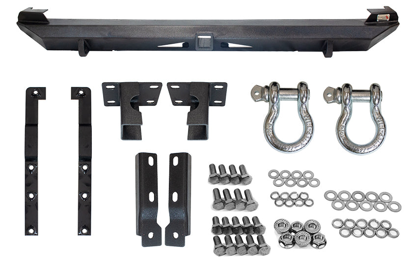 Fishbone Offroad Rear Bumpers Cherokee Bullhead Rear Bumper 84-01 XJ Jeep Cherokee Fishbone Offroad - FB22079