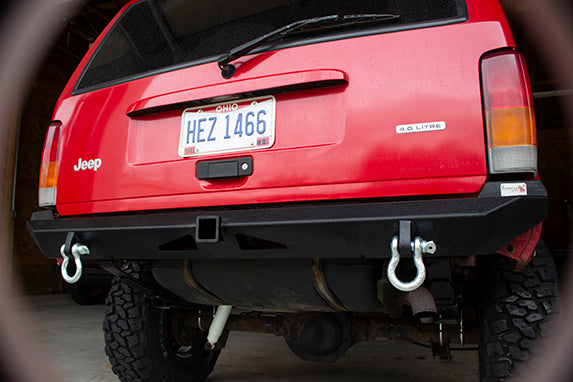 Fishbone Offroad Rear Bumpers Cherokee Bullhead Rear Bumper 84-01 XJ Jeep Cherokee Fishbone Offroad - FB22079