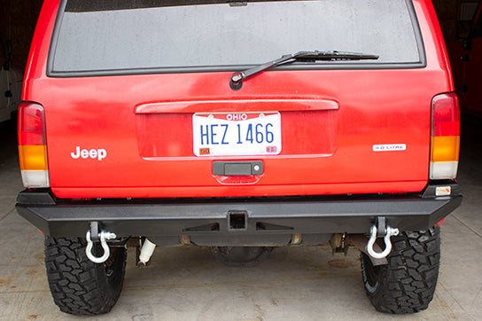 Fishbone Offroad Rear Bumpers Cherokee Bullhead Rear Bumper 84-01 XJ Jeep Cherokee Fishbone Offroad - FB22079