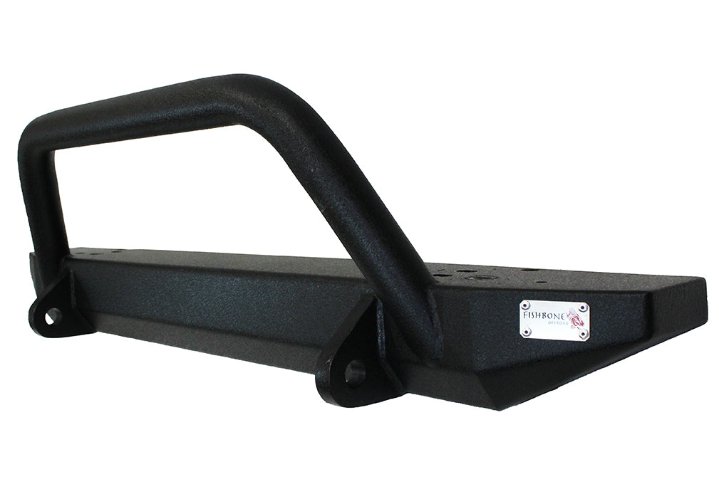 Fishbone Offroad Front Bumpers Jeep YJ Piranha Front Bumper with Tube Guard 87-95 YJ Wrangler Fishbone Offroad - FB22080
