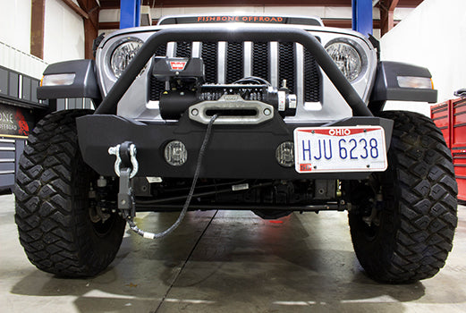 Fishbone Offroad Front Bumpers Jeep JL Mako Front Bumper 2018-Present Wrangler JL Fishbone Offroad - FB22090
