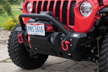 Load image into Gallery viewer, Fishbone Offroad Front Winch Bumpers Jeep JL/Gladiator Front Winch Bumper for 18-Pres Wrangler JL/Gladiator Black Powdercoat Fishbone Offroad - FB22178