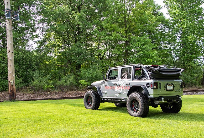 Fishbone Offroad Rear Bumpers Jeep JL Rear Bumper Delete For 18-Pres Wrangler JL Fishbone Offroad - FB22179