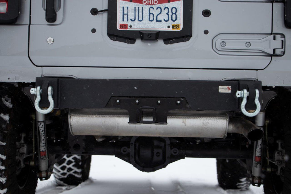 Fishbone Offroad Rear Bumpers Jeep JL Rear Bumper Delete For 18-Pres Wrangler JL Fishbone Offroad - FB22179