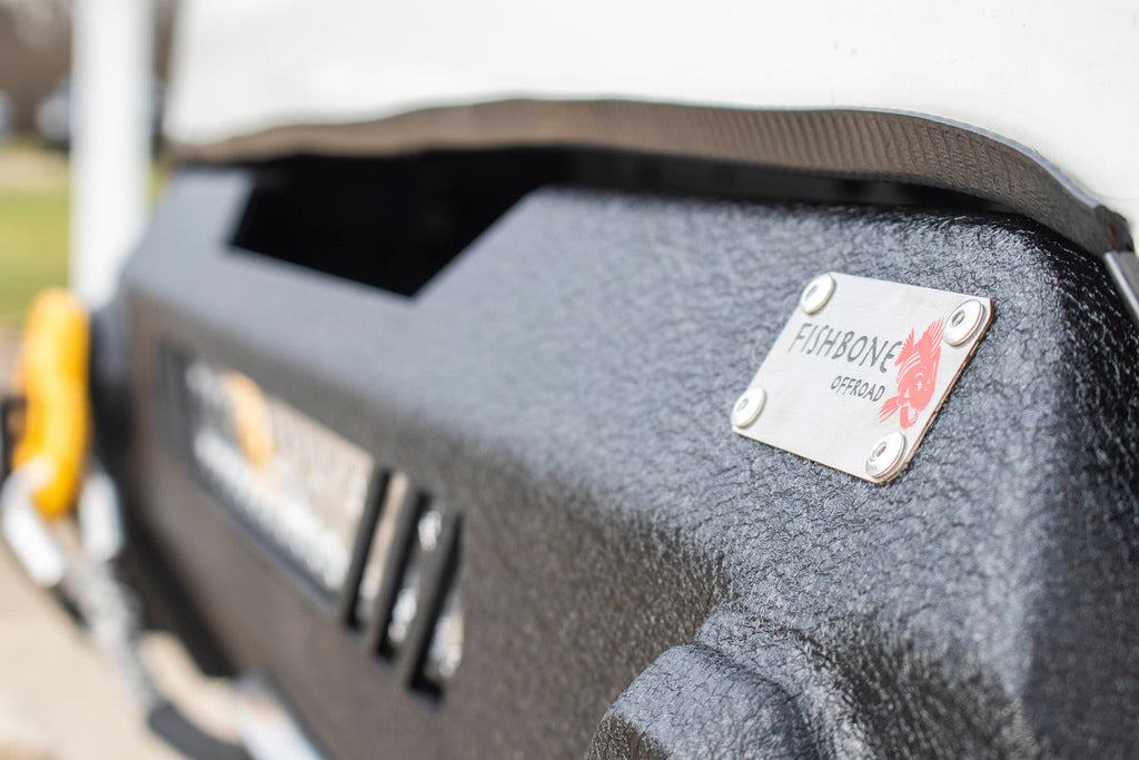 Fishbone Offroad Front Bumpers 2012-2015 Tacoma Center Stubby Front Bumper Fishbone Offroad - FB22296