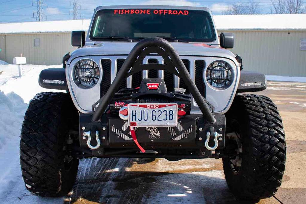 Fishbone Offroad Front Bumpers Barracuda Stinger Bar 07-18 Jeep Wrangler, 18-Present Jeep Wrangler, 18-Present Jeep Gladiator JT Fishbone Offroad - FB22343