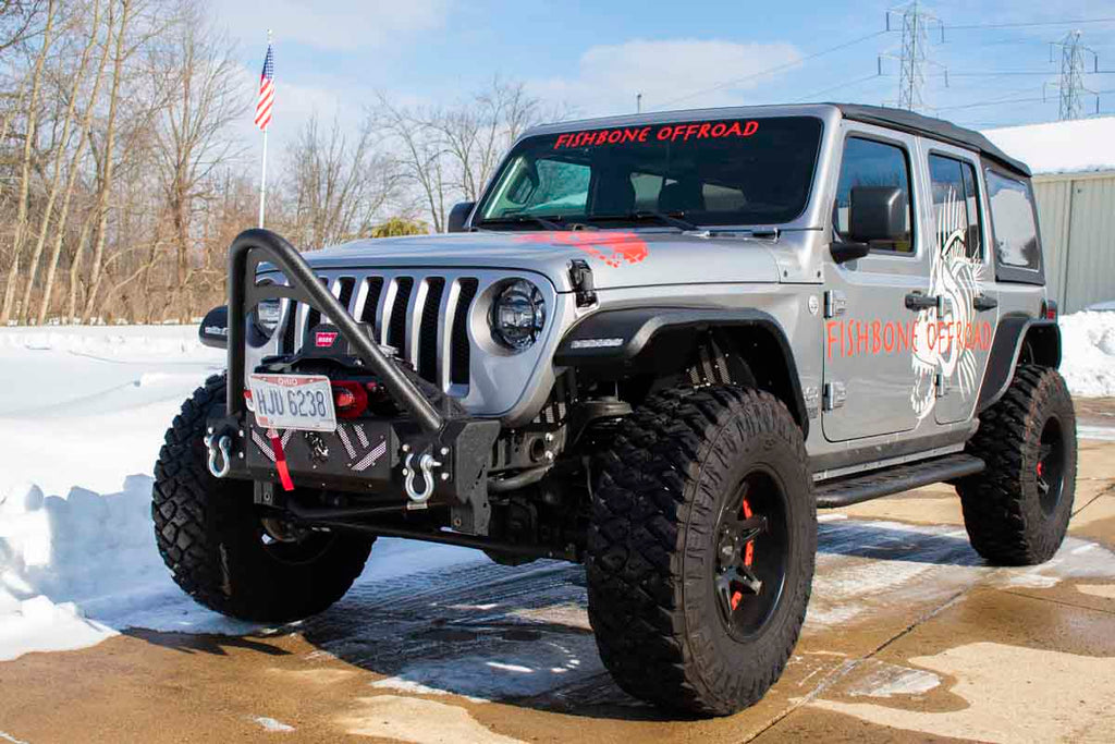 Fishbone Offroad Front Bumpers Barracuda Stinger Bar 07-18 Jeep Wrangler, 18-Present Jeep Wrangler, 18-Present Jeep Gladiator JT Fishbone Offroad - FB22343
