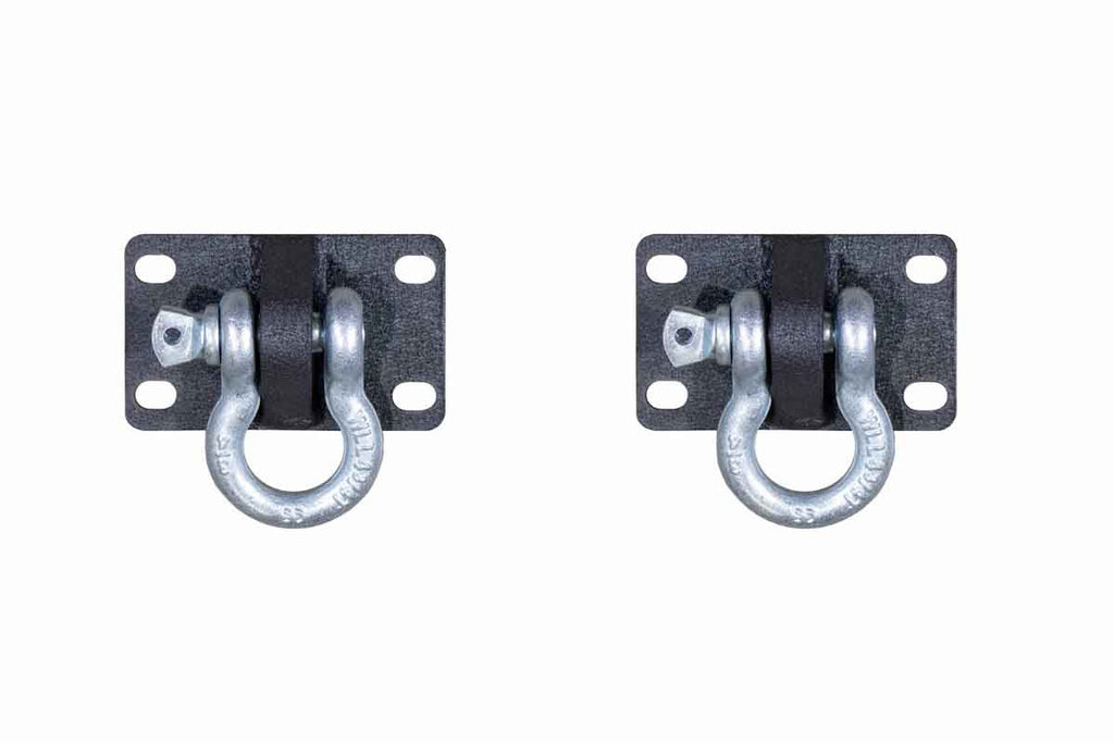 Fishbone Offroad D Ring Bracket Barracuda D-Ring Mount Pair 07-18 Jeep Wrangler, 18-Present Jeep Wrangler, 18-Present Jeep Gladiator JT Fishbone Offroad - FB22344