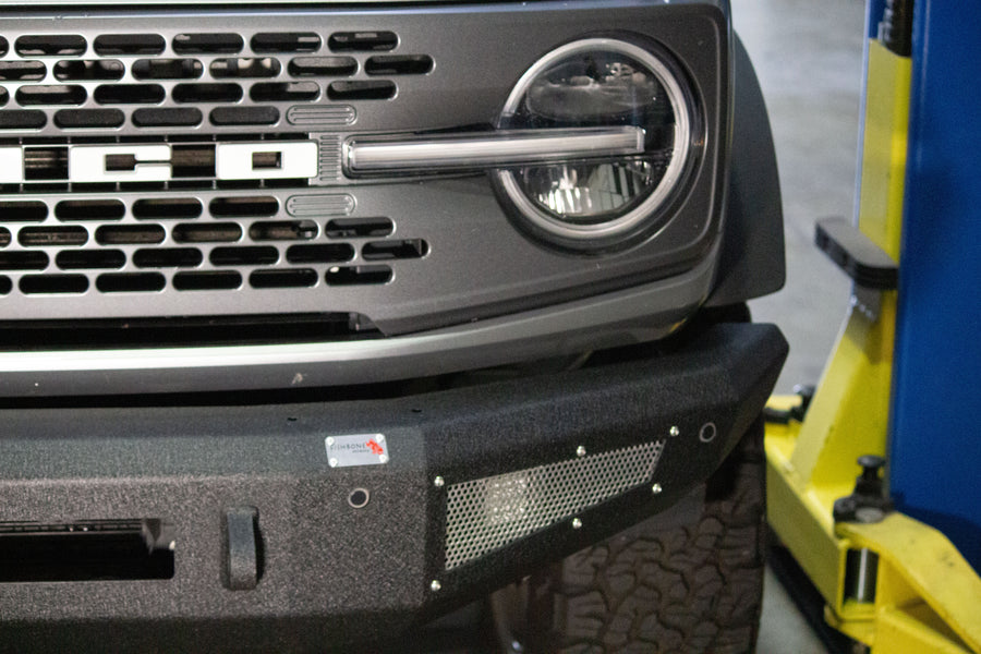 Fishbone Offroad Front Bumpers 2022-Present Bronco Steelhead Front Bumper Fishbone Offroad - FB22359
