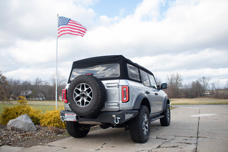 Fishbone Offroad Rear Bumpers 2022-Present Bronco Steelhead Rear Bumper Fishbone Offroad - FB22360