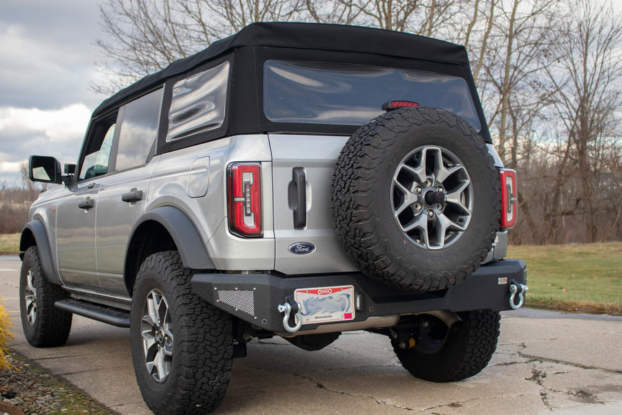 Fishbone Offroad Rear Bumpers 2022-Present Bronco Steelhead Rear Bumper Fishbone Offroad - FB22360