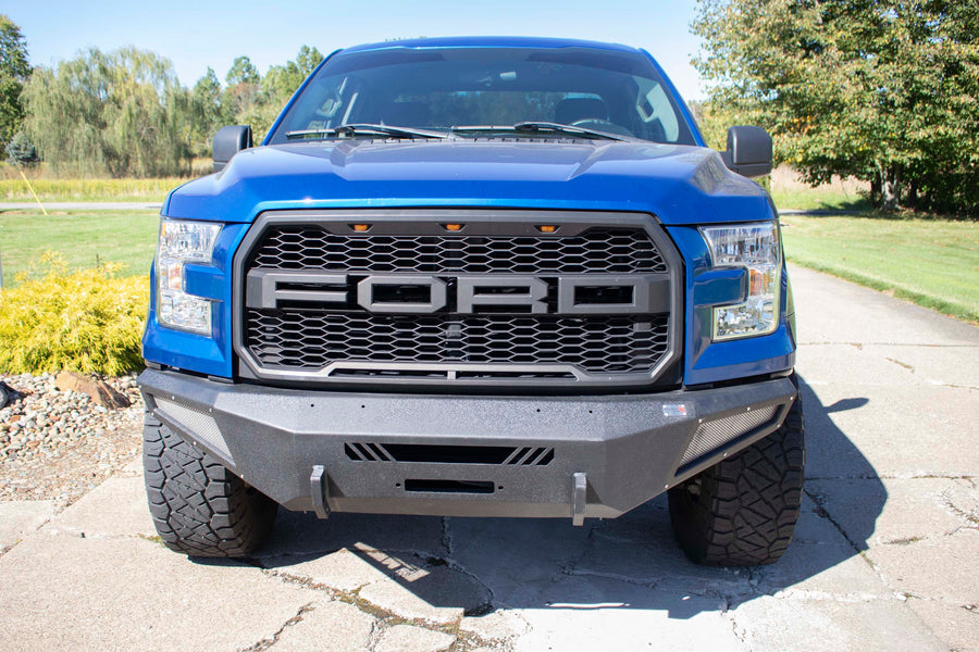 Fishbone Offroad Front Winch Bumpers 15-17 F150 Pelican Front Winch Bumper Fishbone Offroad - FB22365