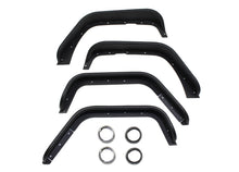 Load image into Gallery viewer, Fishbone Offroad Fenders Jeep JK Tube Fenders 07-18 Wrangler JK Front/Rear Set Of 4 Steel Black Textured Powdercoat Fishbone Offroad - FB23006