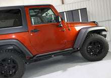 Load image into Gallery viewer, Fishbone Offroad Rock Sliders Jeep JK Rock Slider 07-18 Wrangler JK 2 Door Rubicon Steel Black Textured Powdercoat Fishbone Offroad - FB23010