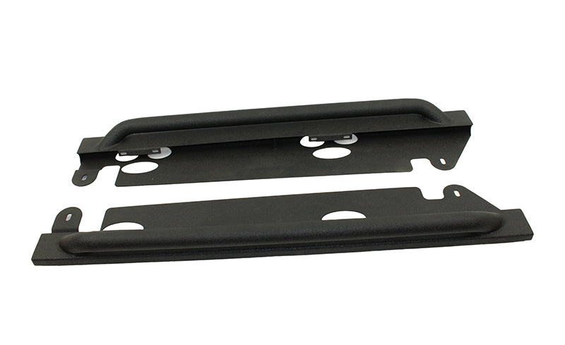 Fishbone Offroad Rock Sliders Jeep JK Rock Slider 07-18 Wrangler JK 2 Door Rubicon Steel Black Textured Powdercoat Fishbone Offroad - FB23010