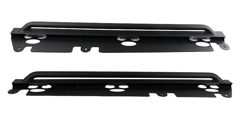 Fishbone Offroad Rock Sliders Jeep JK Rock Slider 07-18 Wrangler JK 4 Door Rubicon Steel Black Textured Powdercoat Fishbone Offroad - FB23011