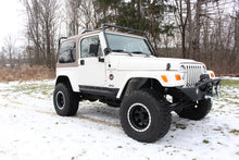 Load image into Gallery viewer, Fishbone Offroad Rock Sliders Jeep TJ Rock Slider W/Tube Step 97-06 Wrangler TJ Steel Black Textured Powdercoat  Fishbone Offroad - FB23028