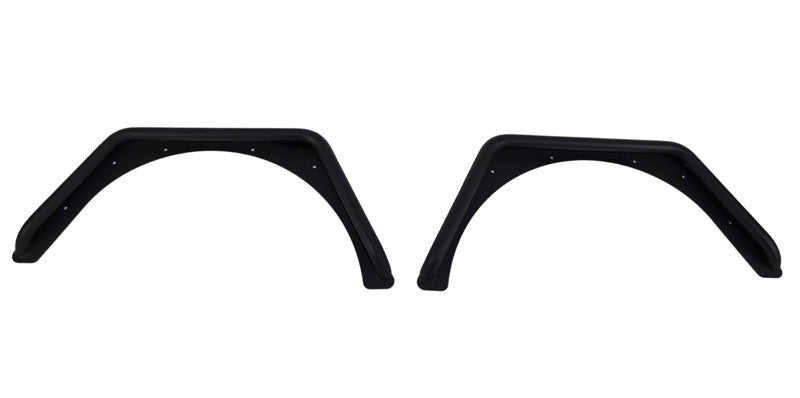 Fishbone Offroad Fenders Jeep TJ Tube Fender Set Of 4 Front and Rear 97-06 Wrangler TJ Steel Black Textured Powdercoat Fishbone Offroad - FB23029