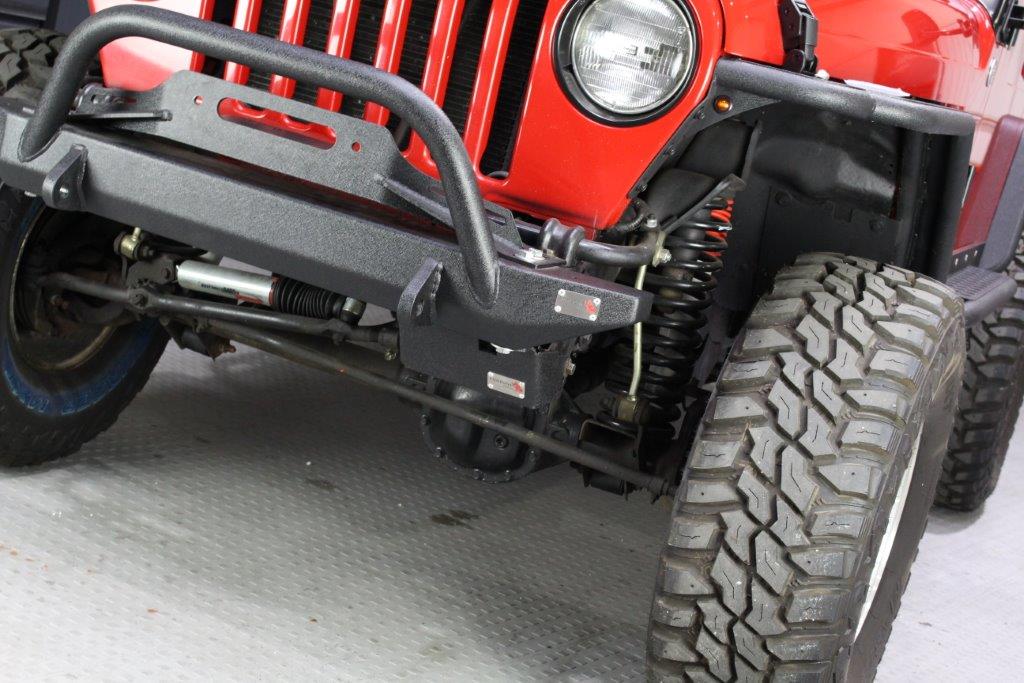 Fishbone Offroad Steering Box Skid Plate Jeep TJ Steering Box Skid Plate 97-06 Wrangler TJ Black Textured Powdercoat Fishbone Offroad - FB23065