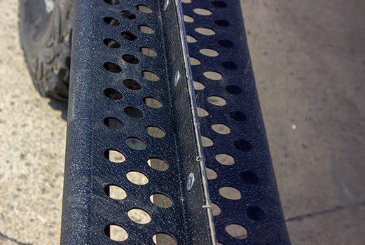 Fishbone Offroad Rock Sliders Jeep LJ Rock Slider W/Tube Step Black Powdercoat Fishbone Offroad - FB23085