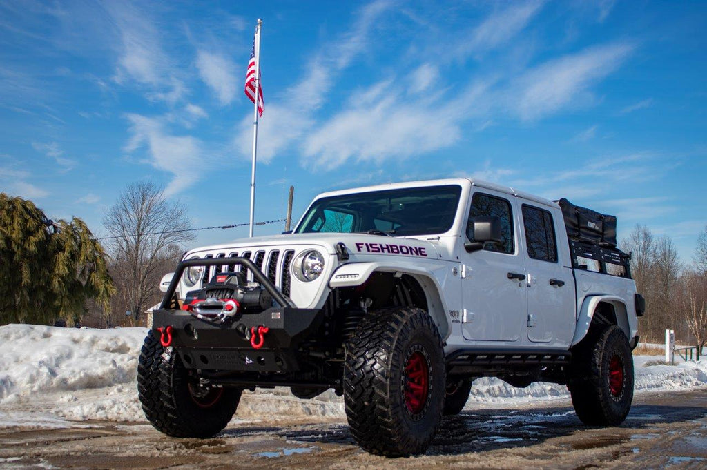 Fishbone Offroad Rocker Guards 2020-Present Jeep Gladiator JT  Rocker Guards Fishbone Offroad - FB23142