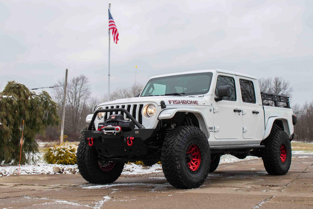 Fishbone Offroad Side Steps 2020-Present Jeep Gladiator JT Step Sliders Fishbone Offroad - FB23143