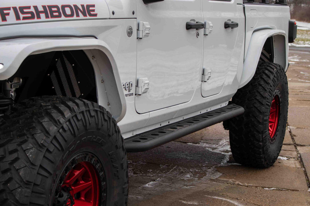 Fishbone Offroad Side Steps 2020-Present Jeep Gladiator JT Step Sliders Fishbone Offroad - FB23143