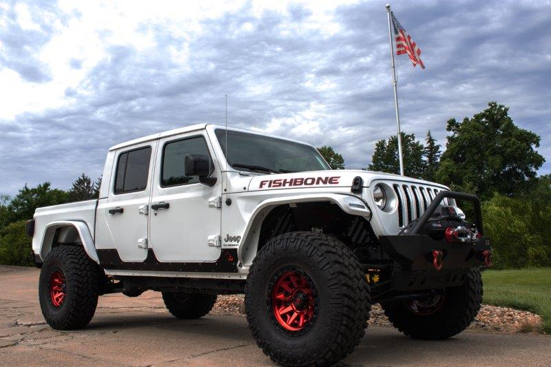 Fishbone Offroad Body Armor Gladiator Scale Armor 2018-Present Jeep Gladiator JT Fishbone Offroad - FB23190