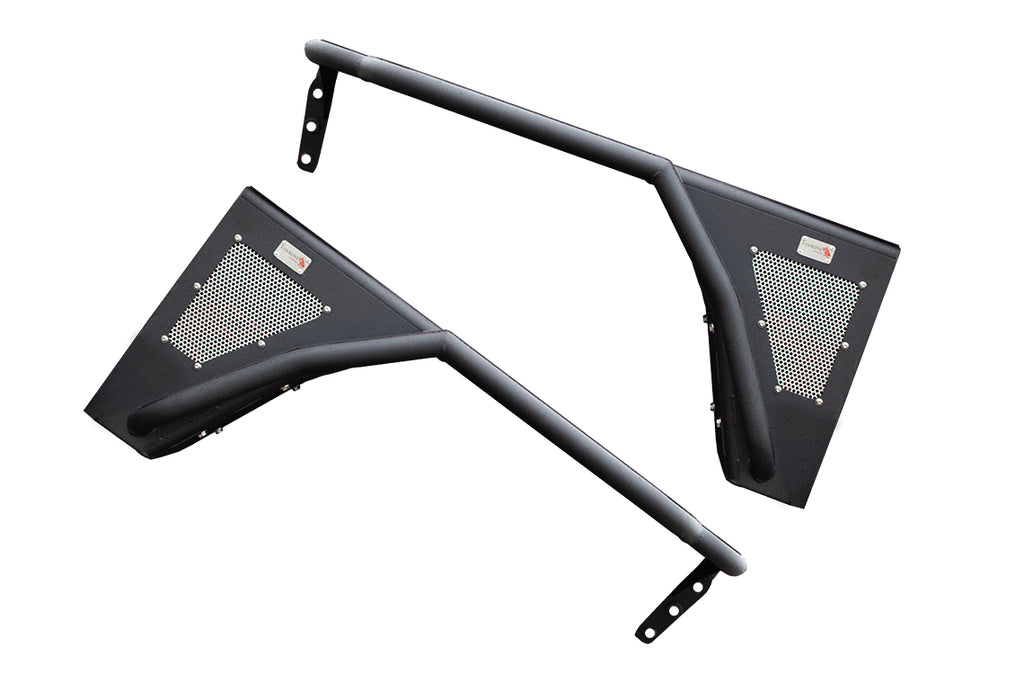 Fishbone Offroad Tube Fenders Wrangler Front Fenders Paintable Mesh Upgrade for 97-06 Wrangler Fishbone - FB23239
