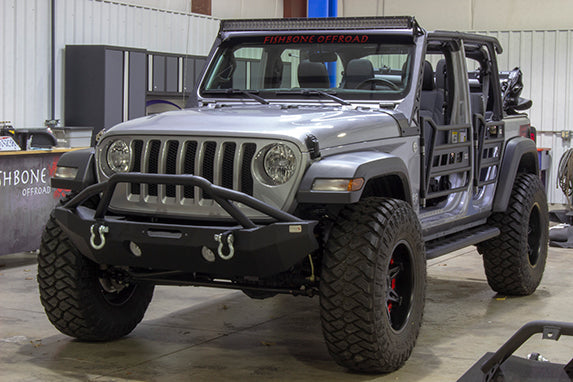 Fishbone Offroad Tube Doors Jeep Front and Rear Tube Doors 2018-Present Wrangler JL Fishbone Offroad - FB24086