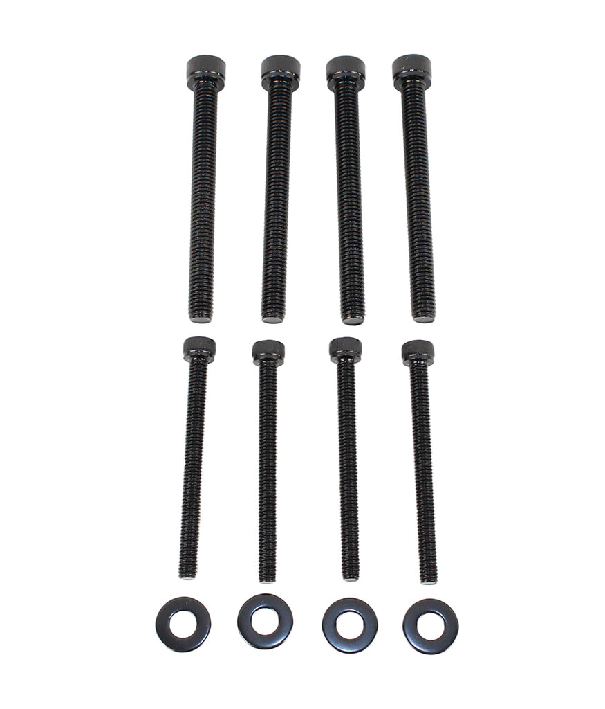 Fishbone Offroad Grab Handles Jeep JK Grab Handles Front and Rear 07-18 Wrangler JK 4 Door Steel Black Textured Powdercoat Fishbone Offroad - FB25034