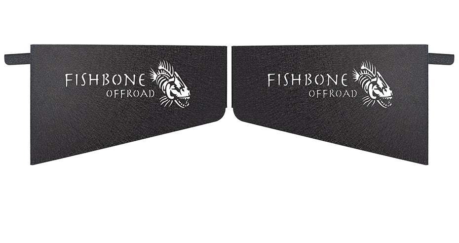 Fishbone Offroad Wheel Well Storage Jeep JL Wheel Well Storage Bins 18-Pres Wrangler JL 2 Door Fishbone - FB25101