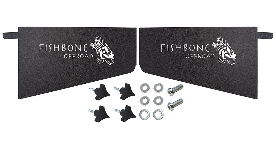 Fishbone Offroad Wheel Well Storage Jeep JL Wheel Well Storage Bins 18-Pres Wrangler JL 2 Door Fishbone - FB25101