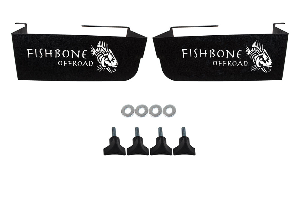 Fishbone Offroad Wheel Well Storage Jeep TJ Wheel Well Storage Bins 97-06 Wrangler TJ Fishbone - FB25103